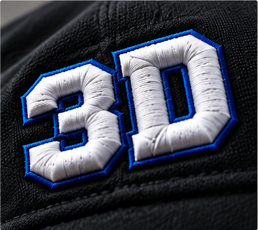 3D puff sample